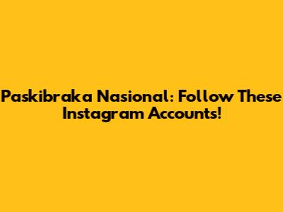 Paskibraka Nasional: Follow These Instagram Accounts!